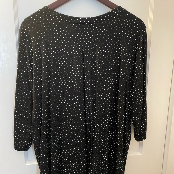 J. Jill Wearever Collection size XL 3/4 sleeve v-neck top - Picture 2 of 2